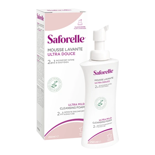 Saforelle Espuma de Limpeza Ultra Suave 250ml